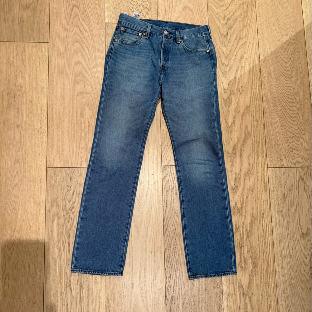 Levi's 501 Men's Straight Blue Jeans